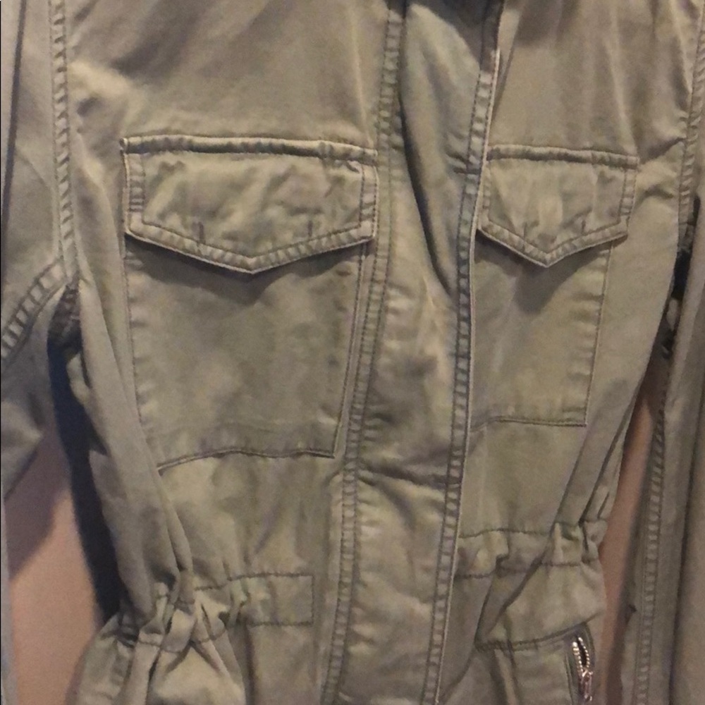 Womens gap light green spring jacket - Picture 3 of 4